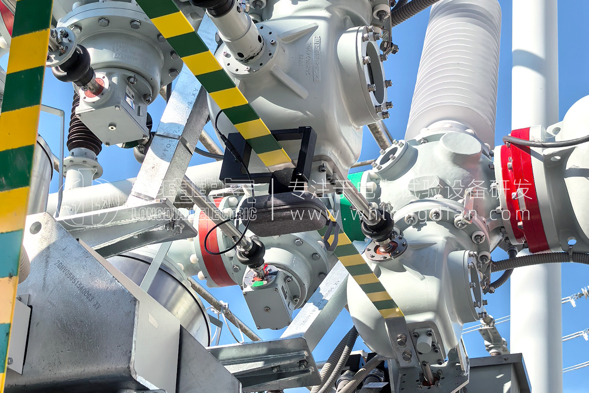 告別繁瑣收放線！武漢龍電電氣新一代無線雙端接地高壓開關(guān)綜合特性測試儀革新上市