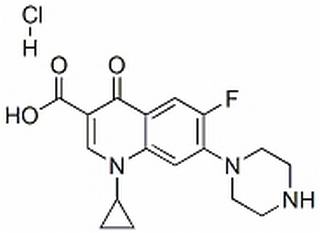 鹽酸環丙氟哌酸